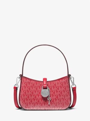 Lyra Extra-Small Signature Logo Crossbody Bag