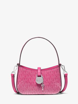 Très petit sac à bandoulière Lyra à logo Signature
