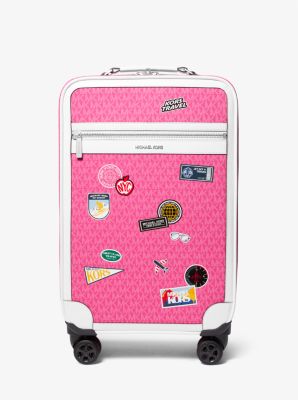 Small Embellished Signature Logo Suitcase