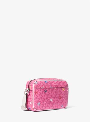 Jet Set Large Printed Signature Logo Crossbody Bag image number 2