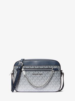 Grand sac à bandoulière Jet Set ombré à logo Signature