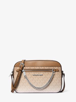 Jet Set Large Ombré Signature Logo Crossbody Body