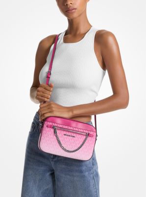 Jet Set Large Ombré Signature Logo Crossbody Body