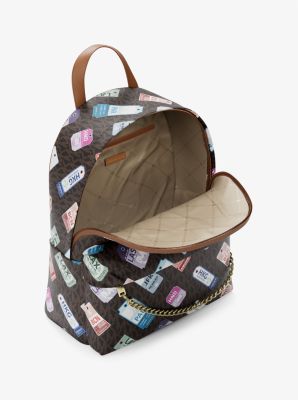 Sac à dos Slater de taille moyenne à imprimé à logo Signature