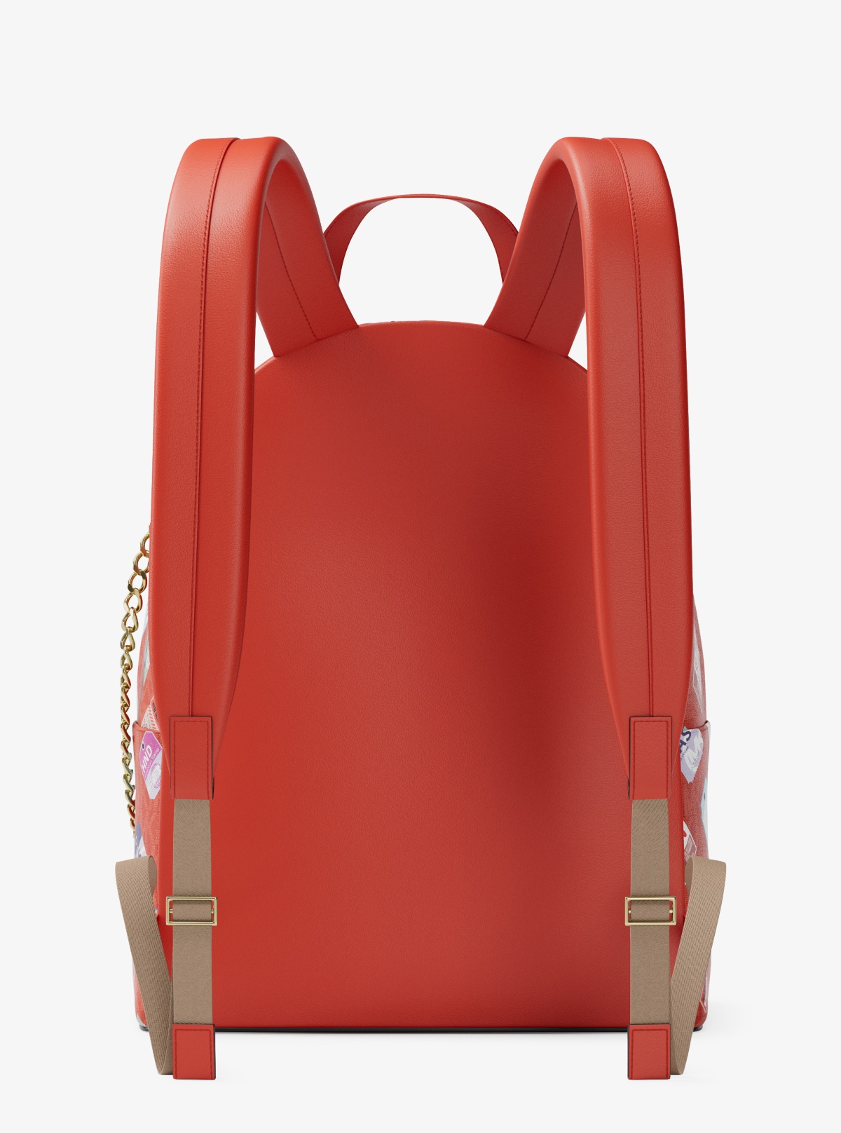 Slater Medium Printed Signature Logo Backpack 多视角