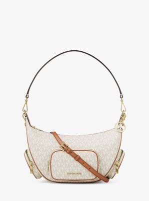 Merritt Medium Signature Logo Convertible Shoulder Bag