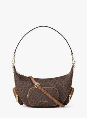 Merritt Medium Signature Logo Convertible Shoulder Bag