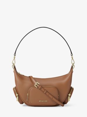 Merritt Medium Pebbled Leather Convertible Shoulder Bag
