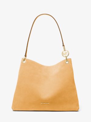 Christina Large Suede Shoulder Bag