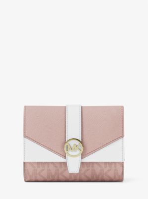 Greenwich Medium Signature Logo Trifold Wallet
