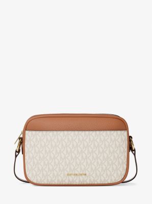 Jet Set Travel Large Signature logo Camera Crossbody Bag