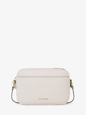 Jet Set Pebbled Leather Camera Crossbody Bag
