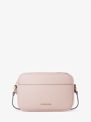 Jet Set Pebbled Leather Camera Crossbody Bag