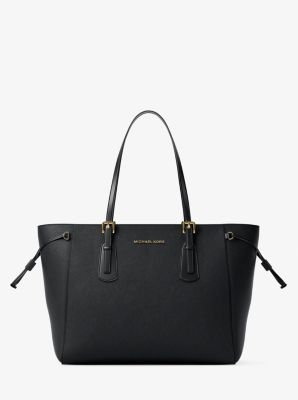 Grand cabas Voyager en cuir saffiano