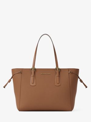 Voyager Large Saffiano Leather Tote Bag