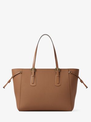 Voyager Large Saffiano Leather Tote Bag