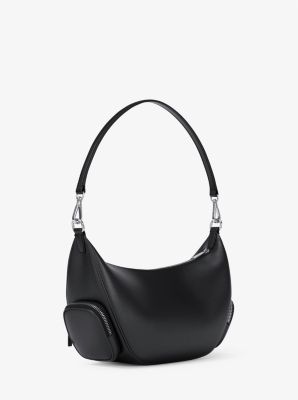 Merritt Medium Pebbled Leather Convertible Shoulder Bag