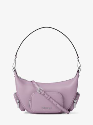 Sac à épaule convertible Merritt de taille moyenne en cuir grainé