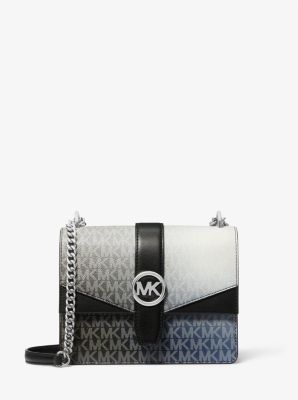 Greenwich Small Ombré Signature Logo Crossbody Bag