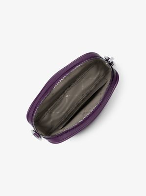 Jet Set Pebbled Leather Camera Crossbody Bag