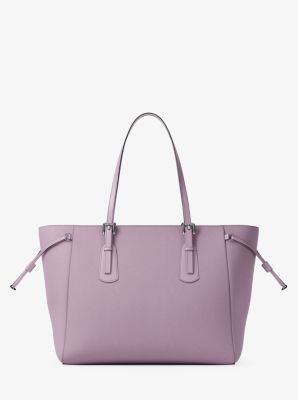 Voyager Large Saffiano Leather Tote Bag