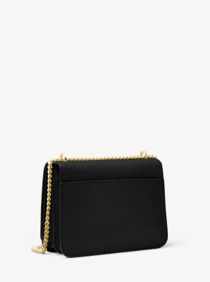 Michael michael kors mott metallic deco chain swing shoulder on sale bag