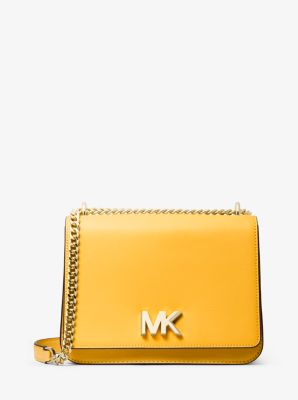 michael kors yellow satchel