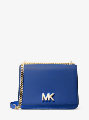 michael kors blue shoulder bag