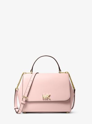 michael kors md tz satchel leather