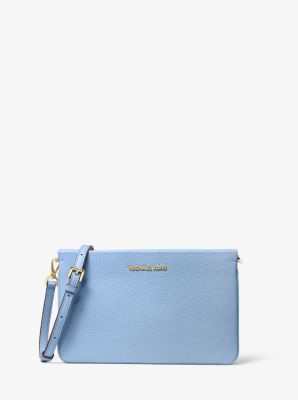 michael kors blue leather bag