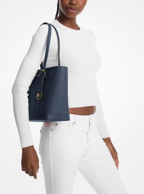 Jet Set Travel Small Saffiano Leather Top-Zip Tote Bag image number 2