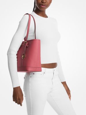 Jet Set Travel Small Saffiano Leather Top-Zip Tote Bag image number 2