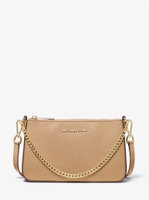 Michael Kors Bags | Michael Kors Jet Set Crossbody | Color: Pink/White | Size: Os | Blasian123's Closet