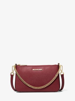 $228, Michael Kors Jet Set Travel Large Saffiano Leather Crossbody