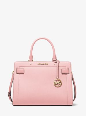 Rayne Medium Saffiano Leather Satchel