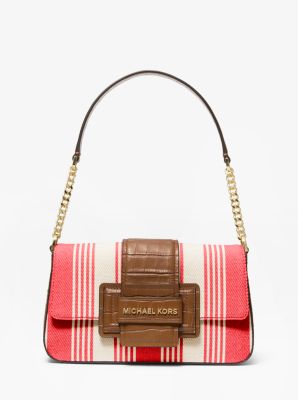 michael kors striped handbags