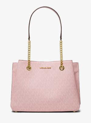 Teagan Large Logo Shoulder Bag | Michael Kors