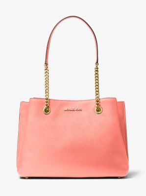 michael kors peach purse