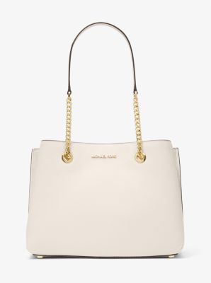 Teagan Large Pebbled Leather Shoulder Bag | Michael Kors