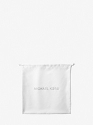 Medium Logo Woven Dust Bag - WHITE - 35S0PU0N6C