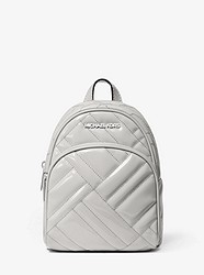 Abbey Mini Quilted Backpack  - ALUMINUM - 35S0SAYC0A