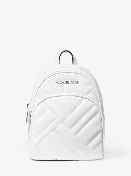 Abbey Mini Quilted Backpack  - OPTIC WHITE - 35S0SAYC0A