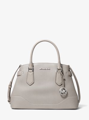 Lynn Large Saffiano Leather Satchel | Michael Kors