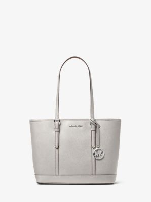 jet set travel small logo tote