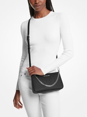 Michael Kors Women's Jet Set Medium Saffiano Leather Crossbody Bag