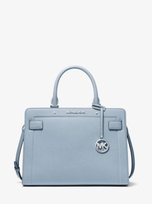 Rayne medium saffiano discount leather satchel michael kors