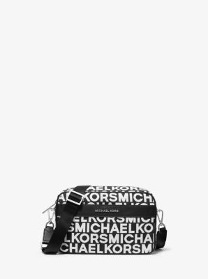 Michael Kors Kenly Large Graphic Logo Tote Bag In Black | ModeSens