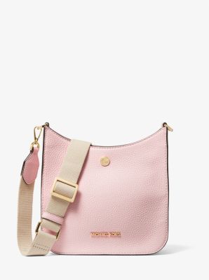 Briley Small Pebbled Leather Messenger Bag | Michael Kors