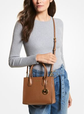 Mercer Medium Pebbled Leather Crossbody Bag image number 1