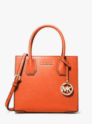 Mercer Medium Pebbled Leather Crossbody Bag | Michael Kors